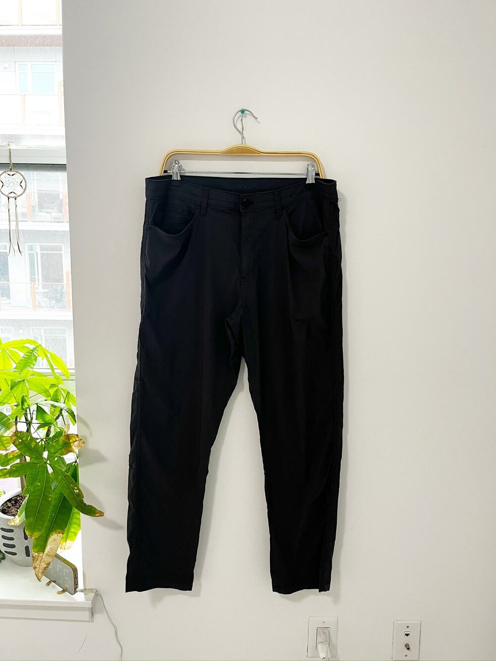 Weatherproof Men's Dark Gray Khaki Pants Size 36 X 30